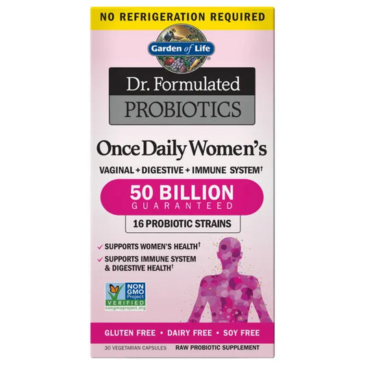 Dr. Formulated Once Daily Probiotics Women's 30 caps Shelf Stable