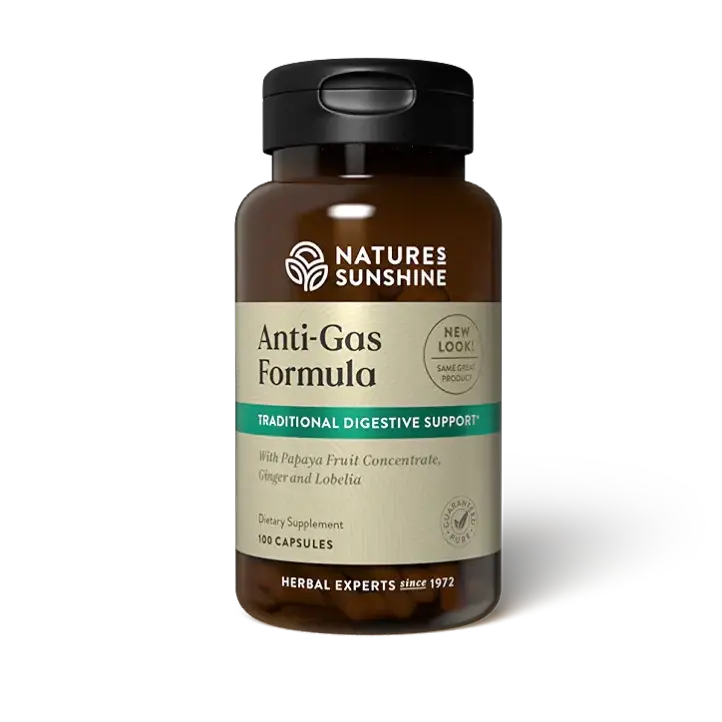 AntiGas w/lobelia 100 capsules